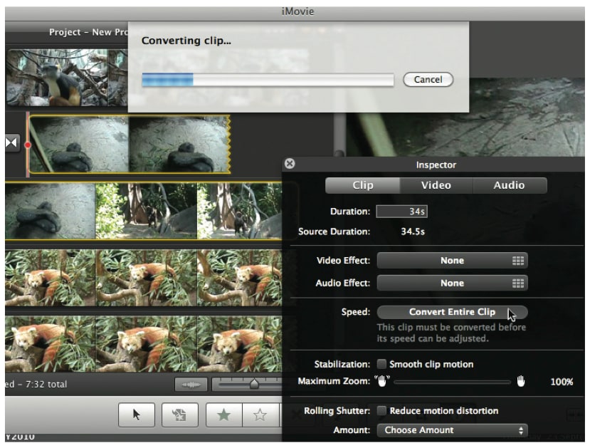 imovie 11 problems