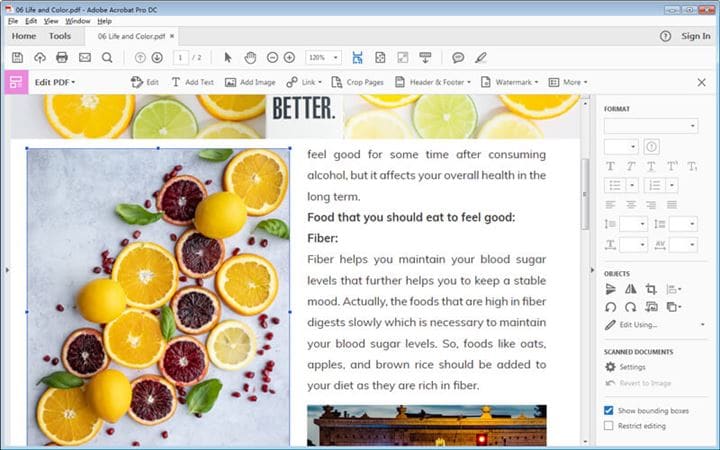 aggiungi immagine al pdf