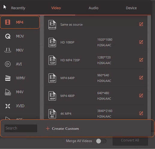 تحويل Movie Maker إلى MP4