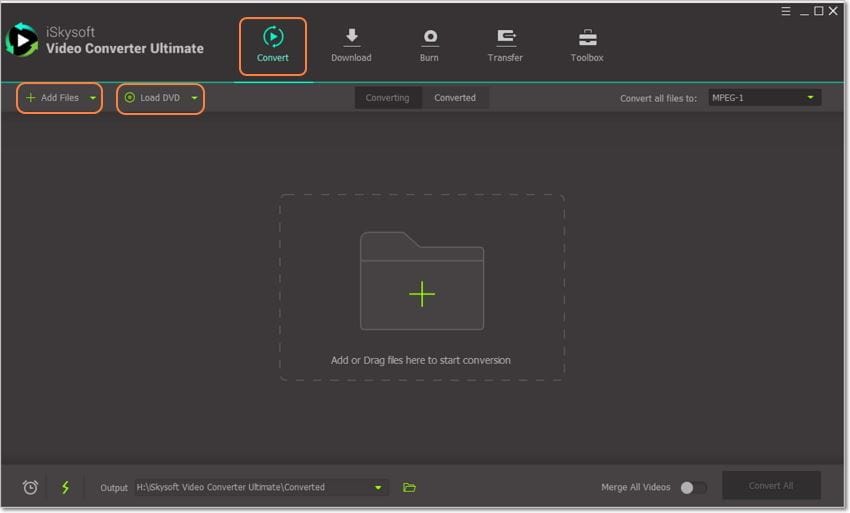 add video to iskysoft dvd to flv converter