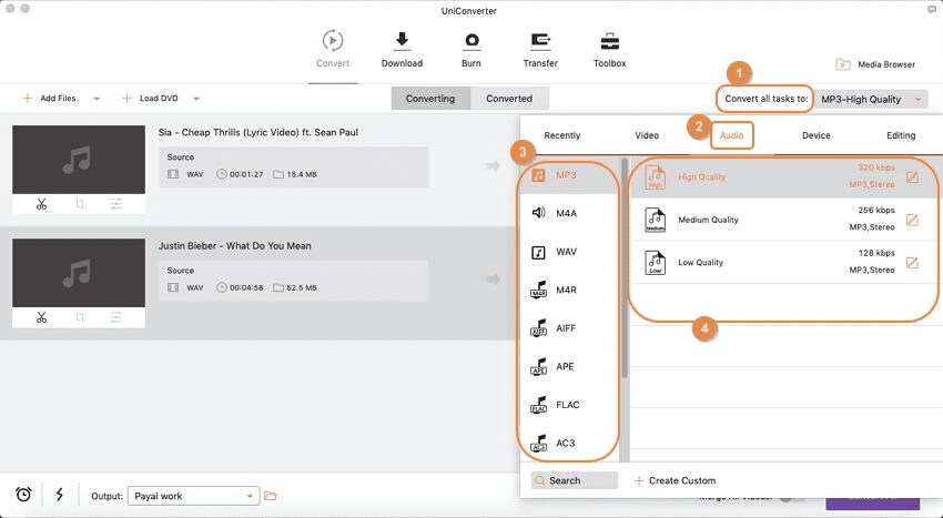 aiff naar mp3 converter mac