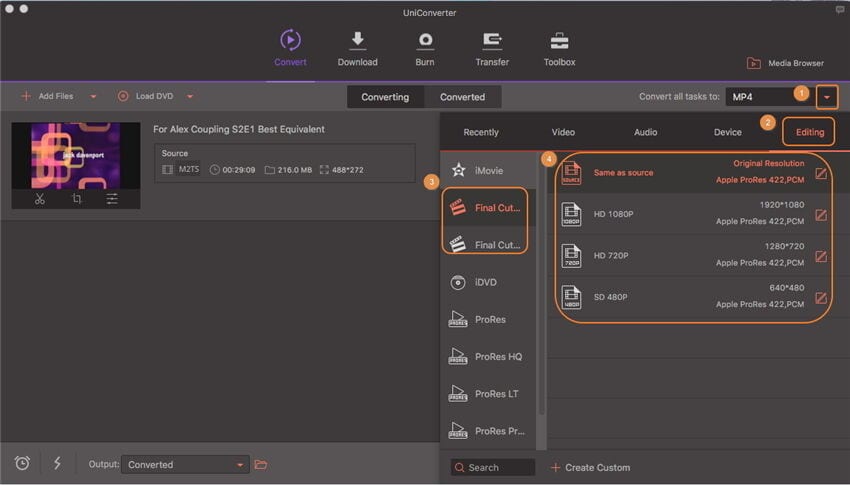 mp4 naar imovie