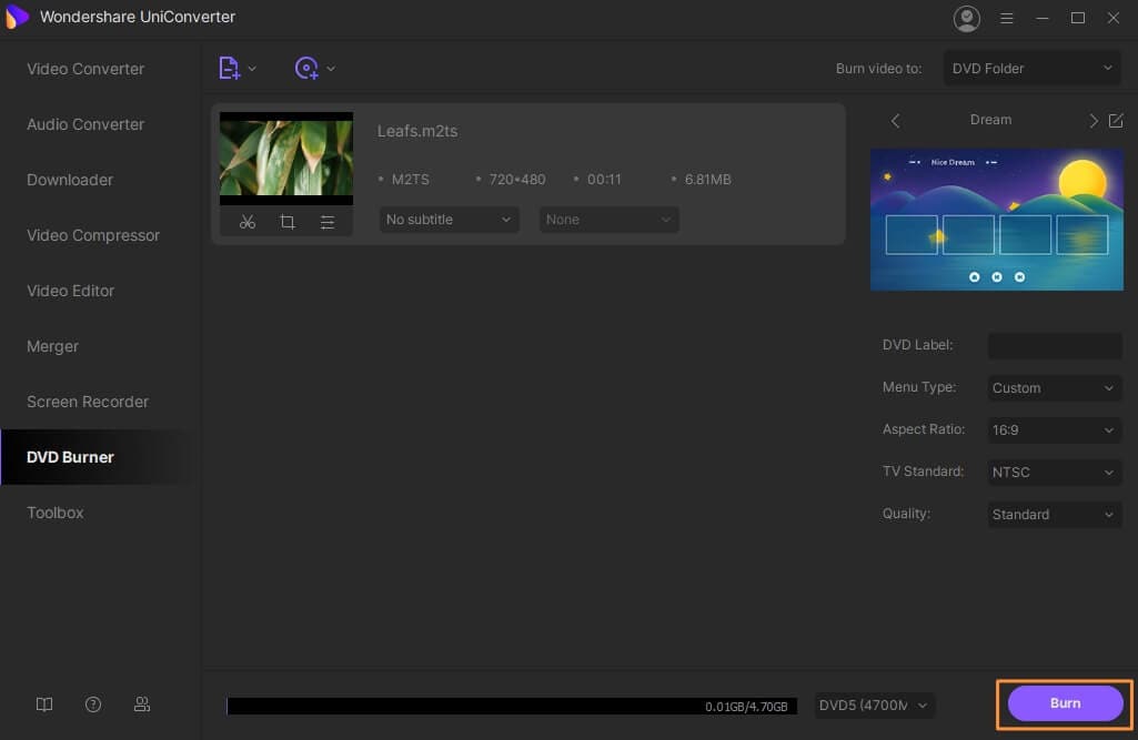 burn avchd to bluray