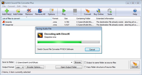 flac in wav converter gratuito