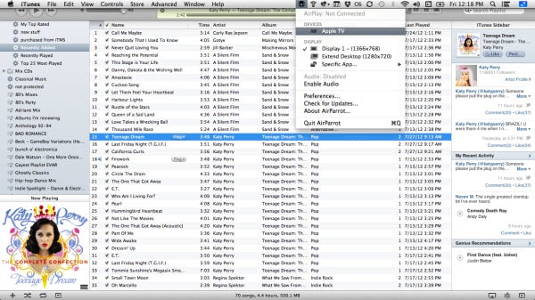 wie man quicktime airplay benutzt