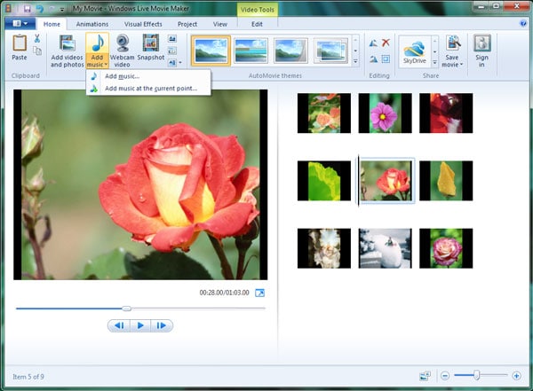 mp4 umwandeln, um windows movie maker
